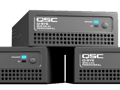 QSC QIO-L4o 數字音頻處理器會議處理器