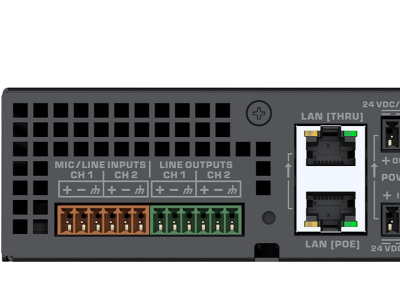 QSC QIO-L4o 數字音頻處理器會議處理器