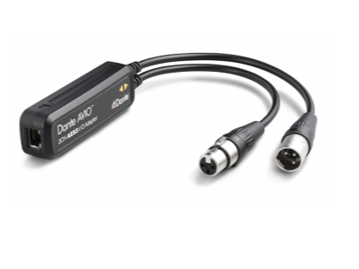 Dante AES3IO音頻適配器2進2出AUDINATE ADP-AES3-AU-2X2