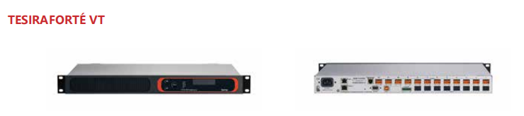 BIAMP TESIRAFORTé VT 數字音頻服務器(12路輸入8路輸出)
