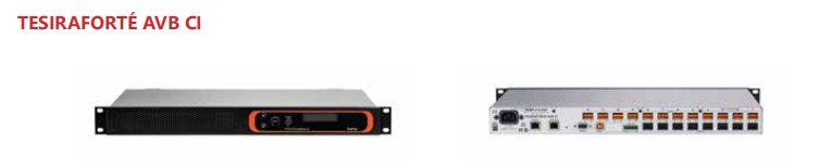 BIAMP TESIRAFORTé AVB CI 數字音頻服務器(12路輸入8路輸出)