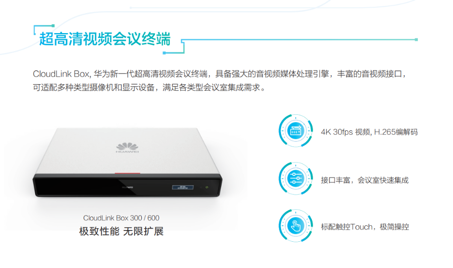 華為 HUAWEI 高清視頻會議終端 CloudLink Box 300/600