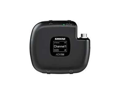 Shure 舒爾|ADX1M-Axient Digital 微型腰包式發射機