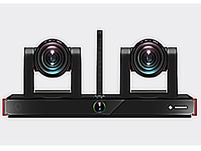 科達 KEDACOM MOON50U- 4K30視頻會議終端 智能雙目攝像機