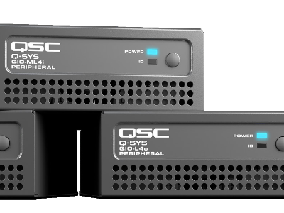 QSC QIO-ML4i 數字音頻處理器專業舞臺燈具音響設備