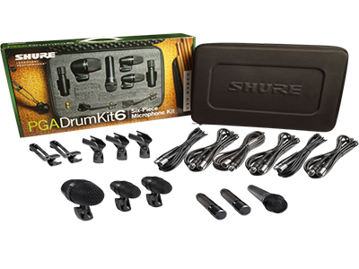 舒爾 SHURE PGDMK6 樂器話筒套裝
