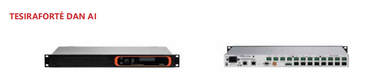 BIAMP TESIRAFORTE DAN AI音頻處理器 12進8出 原裝進口 帶DANTE
