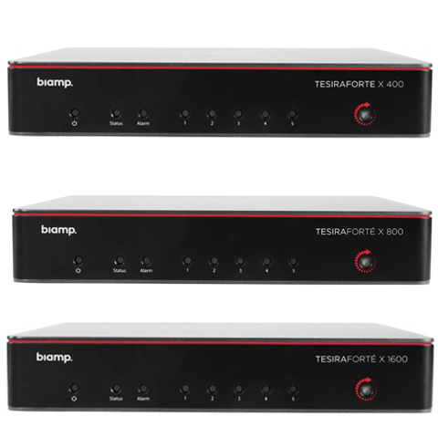 BIAMP TESIRAFORTE X 1600 高效DSP數字音頻處理器