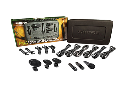 舒爾 SHURE PGDMK6 樂器話筒套裝