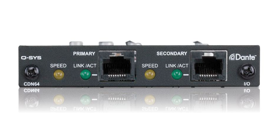 QSC數字音頻處理器QSC CDN64 接口原廠